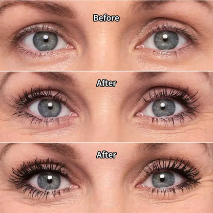 💜LAST DAY - BUY 1 GET 1 FREE💜All-Day Beautiful Lashes, Smudge-Proof! Waterproof Fiber Mascara for Natural Volume.