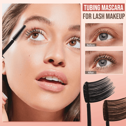 💜LAST DAY - BUY 1 GET 1 FREE💜All-Day Beautiful Lashes, Smudge-Proof! Waterproof Fiber Mascara for Natural Volume.
