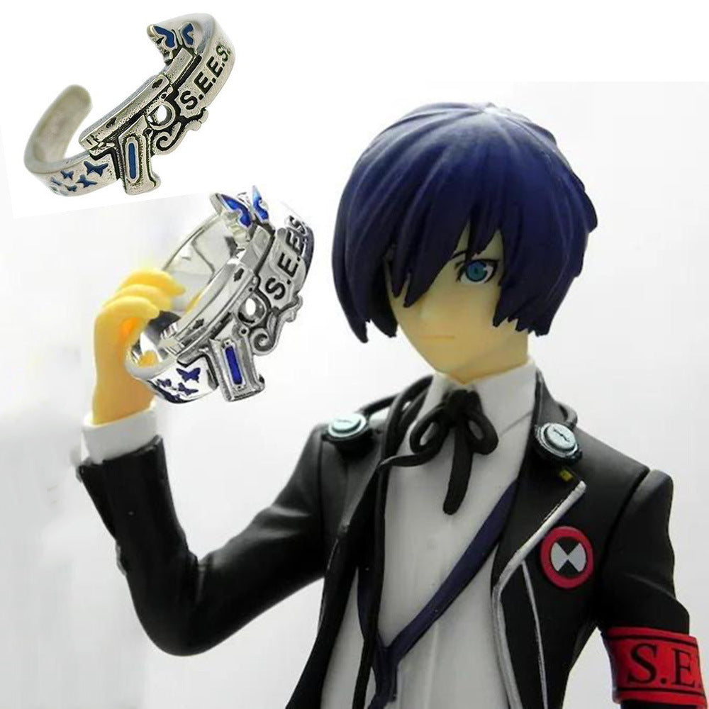 Persona 3 Reload Makoto Yuki Ring Game Replica Ring Persona Series Ring