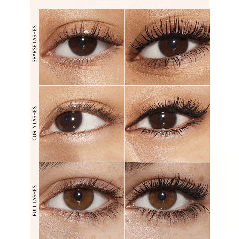 💜LAST DAY - BUY 1 GET 1 FREE💜All-Day Beautiful Lashes, Smudge-Proof! Waterproof Fiber Mascara for Natural Volume.
