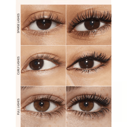 💜LAST DAY - BUY 1 GET 1 FREE💜All-Day Beautiful Lashes, Smudge-Proof! Waterproof Fiber Mascara for Natural Volume.